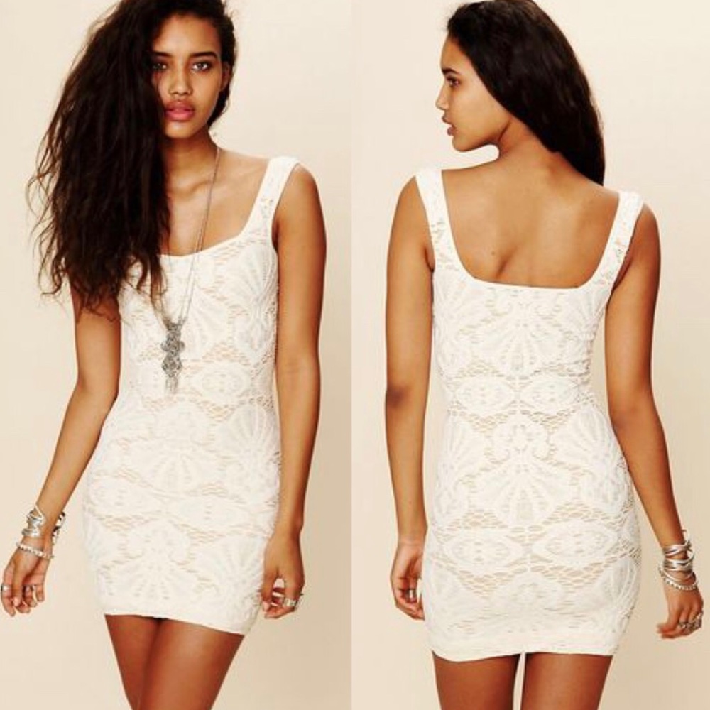 Free People | ‘Turtle Dove’ Medallion Slip Dress